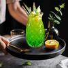 1-2pcs/Set 480ml Pineapple Shaped Cocktail Glasses Wine Glass Cup For Home Bar Party Transparent Juice Glass