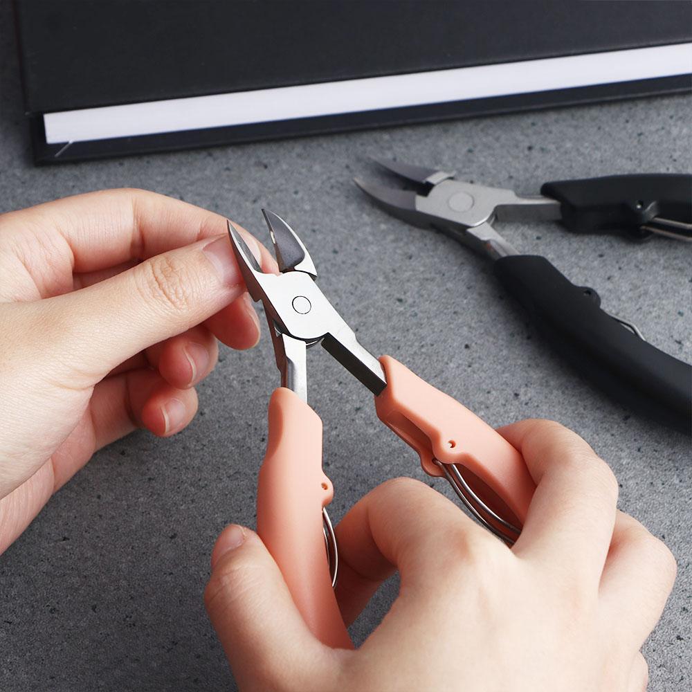 Dead Skin Dirt Remover Pedicure Tools Nail Trimmer Eagle Nose Plier Nail Clippers Cuticle Scissors Nail Correction Nippers