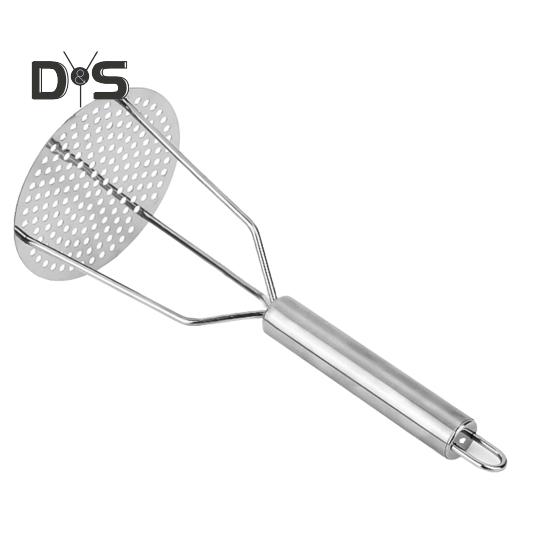 High Hardness Potato Masher with Handle Durable Stainless Steel Potato Presser