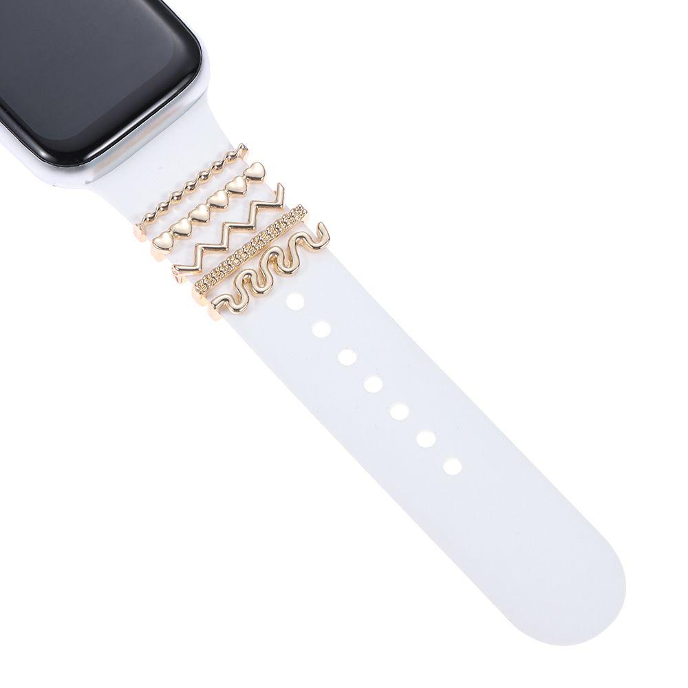 Creative Nails Diamond Wristbelt Charms Watch Band Ornament Decorative Ring Strap Accessories