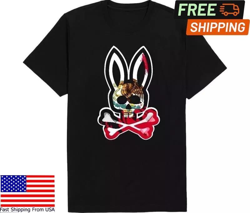 Футболка Psycho Bunny Унисекс футболка Psycho Bunny с графическим рисунком кисти