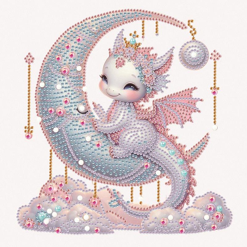 5D Abnormal Diamond Painting Set Kitten DIY Diamond Decorative Painting