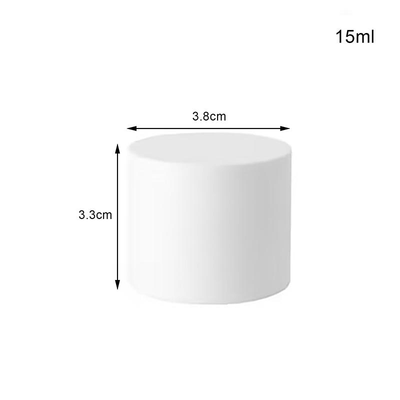 Empty 5/15/20/30/50Ml Travel Small Covers Plastic Cosmetic Pot Jars With Lids For Face Cream Lip Balm Containers Makeup Box