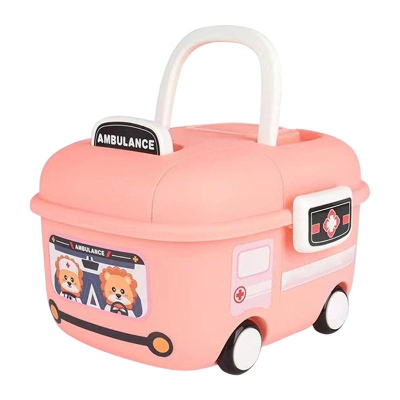 Cartoon Car Toy Storage Organizers With Sturdy Base For Kids Bedroom Playrooms Home Organization