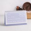 Aesthetic Calendar Ornament Anti-splash Water Date Display Ornament  Bedside Table