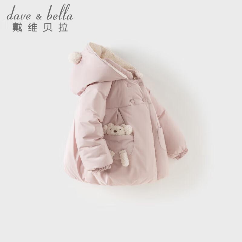 ДЕТСКАЯ КУРТКА DAVE & BELLA С КАПЮШОНОМ И УТИНОГО ПУХА