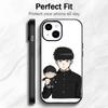 Аниме M-Mob Psycho 100 Сигео Кагеяма Чехол для телефона Чехол для телефона Мягкая упаковка Легкий Для iPhone17 16 15 14 13ProMax