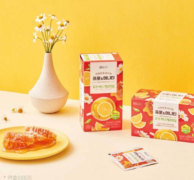 Damtuh Чай с медом и ромашкой из юдзу – 20 пакетиков