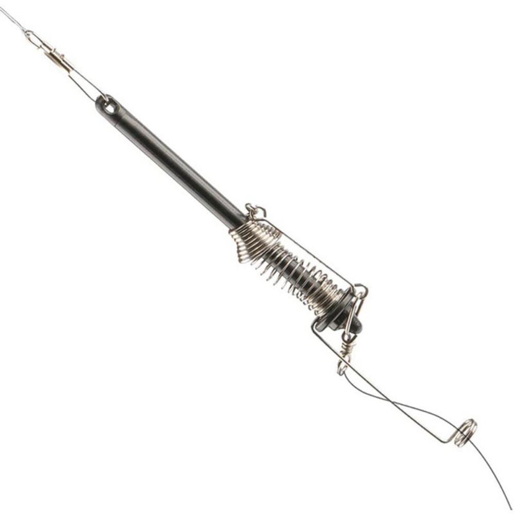 Автоматический рыболовный крючок, триггер из нержавеющей стали, пружинный рыболовный крючок, приманка, катапульта, ленивые рыболовные снасти
