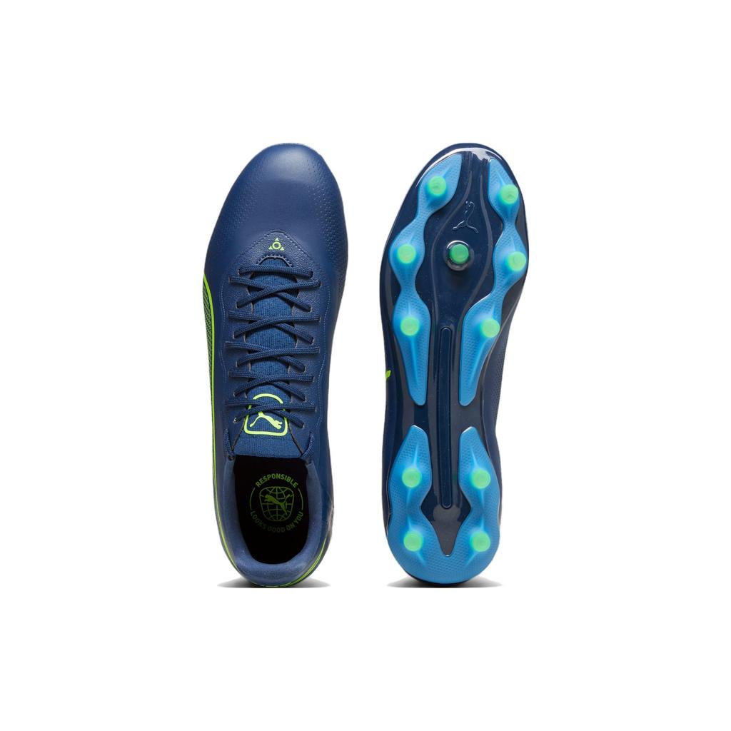Puma Кроссовки мужские King Pro FG AG Gear Up Pack Blue Persian-Blue Pro-Green 107566-02