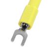 10pcs 4mm Fork Spade Wire Connectors U Type Electrical Crimp Terminal for Testing Multimeter