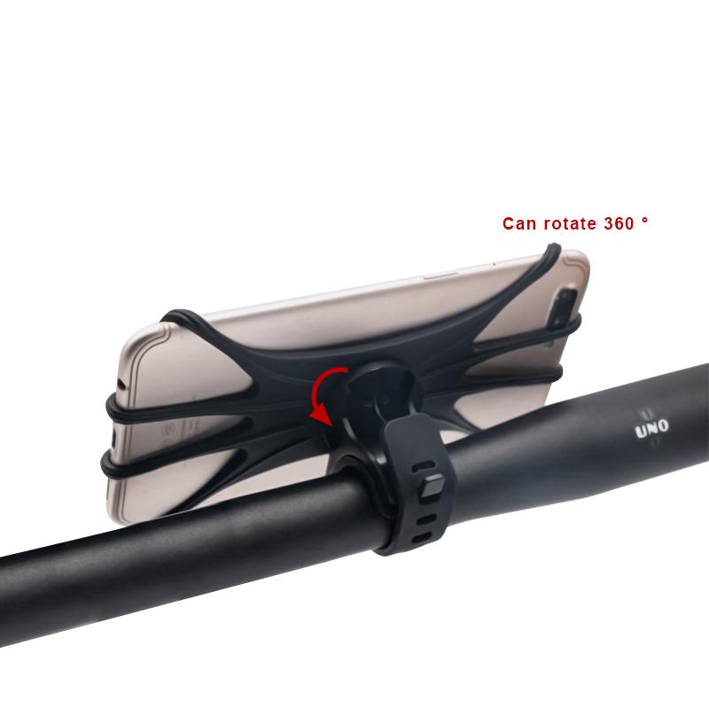 Универсальный держатель для мобильного телефона на велосипед из силикона для горного велосипеда, кронштейн для навигации на шоссейном велосипеде, зажим для GPS, быстросъемное крепление, аксессуар для велоспорта