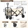 Waterman Portable Folding Outdoor Utility Cart (No Table)