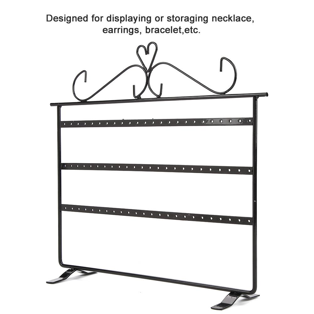 72 отверстия Серьги Ожерелье Браслет Подставки для ювелирных изделий Вешалка Держатель Стойка Античная бронза