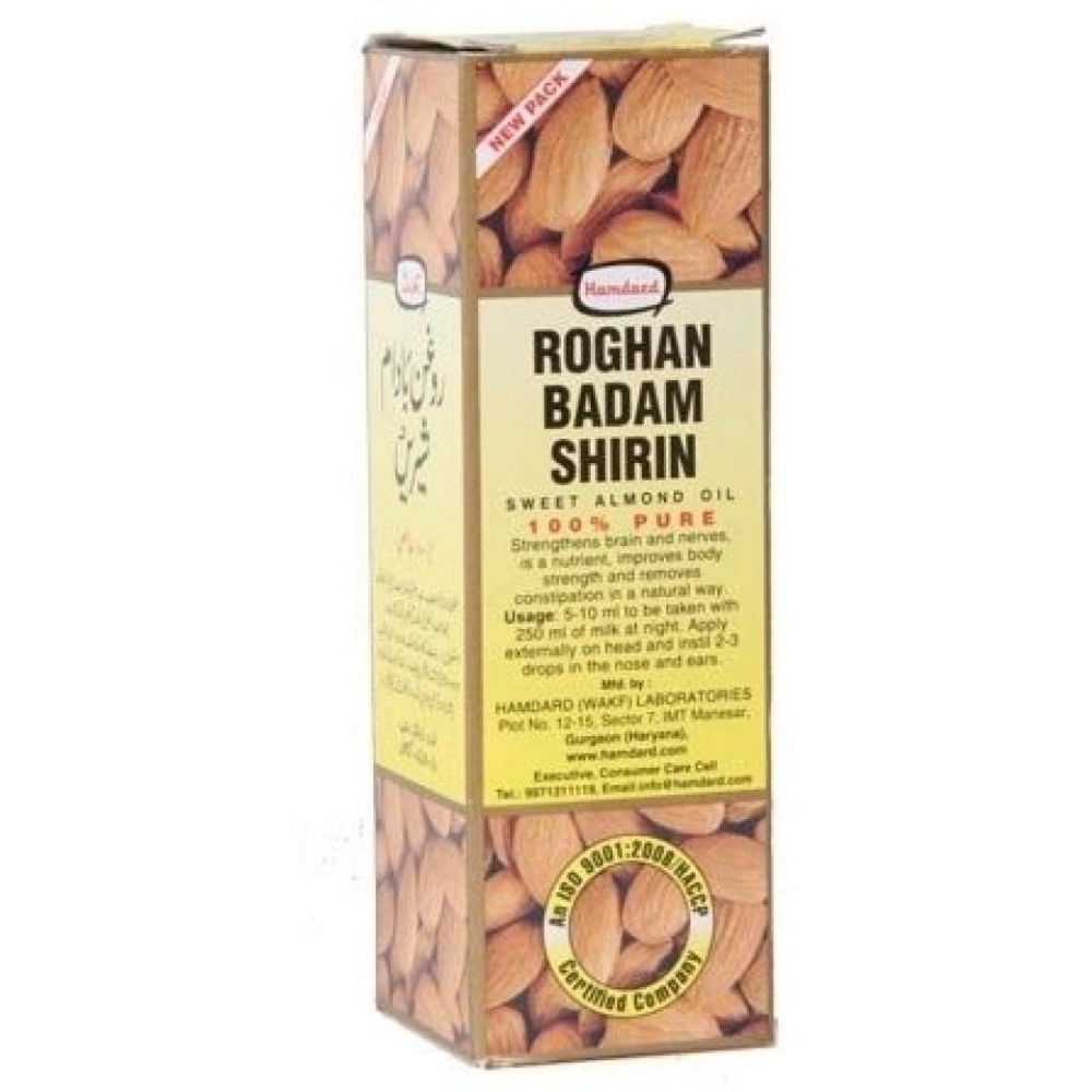Hamdard Roghan Badam Shirin Sweet Almond Oil - 100 ml