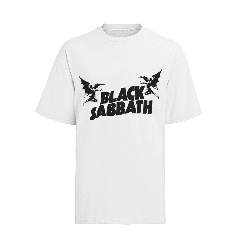 Ретро Футболка BLACK SABBATH Концерт 70-х 80-х 90-х Женская Органический хлопок