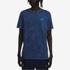 Nike Sportswear Club Solid Casual Short Sleeve T-Shirt Men Tops Obsidian FD1283-410