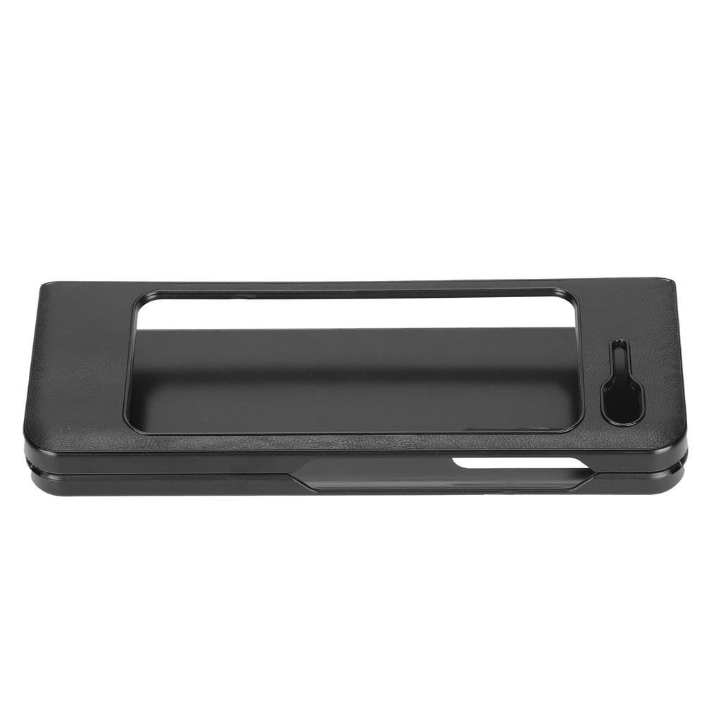 Mobile Phone Leather Case AllInclusive AntiFall Protective Cover for Fold 1 W20(Black )