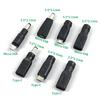 1 шт. DC разъем 5,5x2,1 мм на Type-C Micro USB Разъем питания Jack 5V Female Male USB C на 5,5*2,1 мм Адаптер Штекер