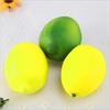 6/10PCS Christmas Wedding Lifelike Kitchen Artificial Lemon Fake Fruit Decoration Simulation