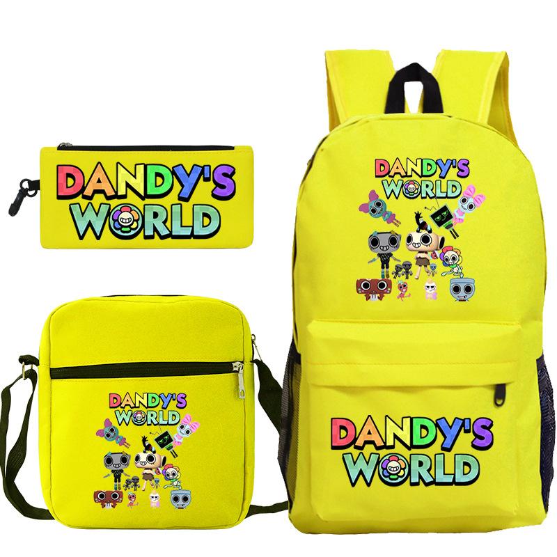 Популярный детский набор рюкзаков Dandy's world, сумка для начальной и средней школы, наплечная сумка, повседневный пенал.