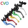 CVO Universal 7/8" 22mm Motorcycle Clutch Brake Master Cylinder Reservoir Levers Kit Fluid Reservoir