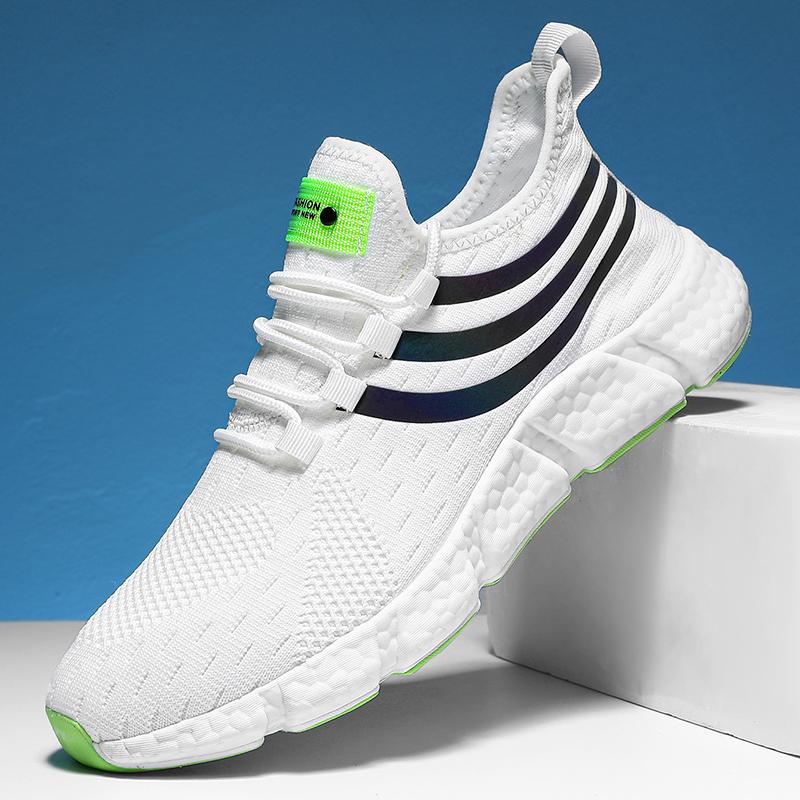 Женские кроссовки Удобные дышащие туфли на платформе Модные женские повседневные туфли на шнуровке для женщин Уличная обувь для бега и спорта