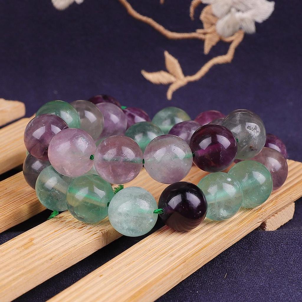 Натуральный камень, разноцветные флюоритовые круглые свободные бусины, прядь 15 дюймов, 4, 6, 8, 10, 12 мм, размер на выбор для изготовления ювелирных изделий