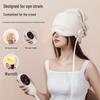 Automatic Air Pressure Head & Eye Massager Helmet with Heat Compression