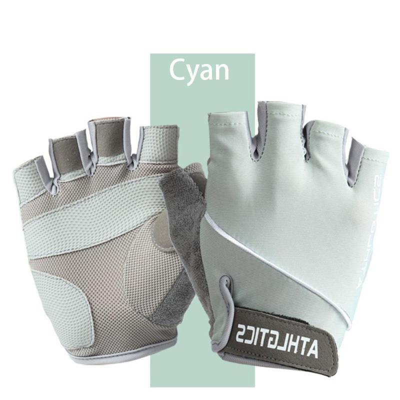 Летние перчатки для спортзала и фитнеса, мужские и женские тяжелоатлетические спортивные тренировочные перчатки, эластичные перчатки с половиной пальца, велосипедные аксессуары, аксессуары для велосипеда