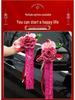 Complete Wedding Car Decoration Set: Pull Flowers & Ribbons