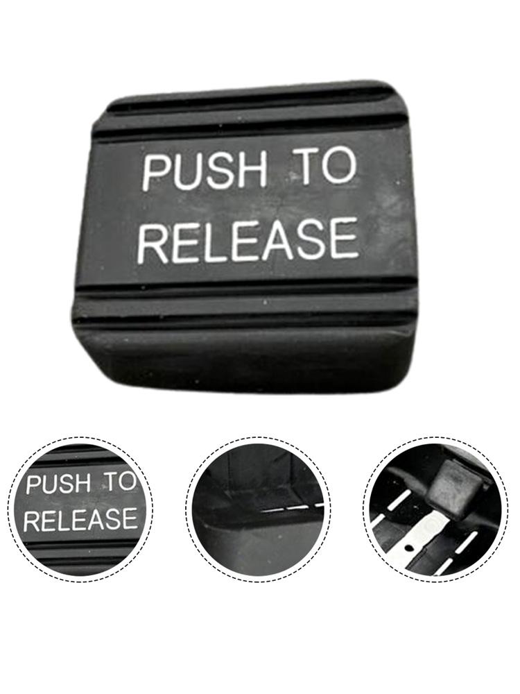 Аксессуары для накладок педали тормоза автомобиля, черные детали для парковки