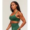 Gymshark Бесшовный спортивный бюстгальтер Lift Lift Green Lift Green Marl B3b3q Edbd