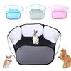 Pet Foldable Fence Multicolor Hexagonal Fence Net Polyester Cloth Pet Fence Tent Toy Puppy Rabbit Guinea Pig Small Animals