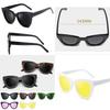 Elegant Women Lady Retro Cat Eye Sunglasses Fashionable Designer Square Frame Shades
