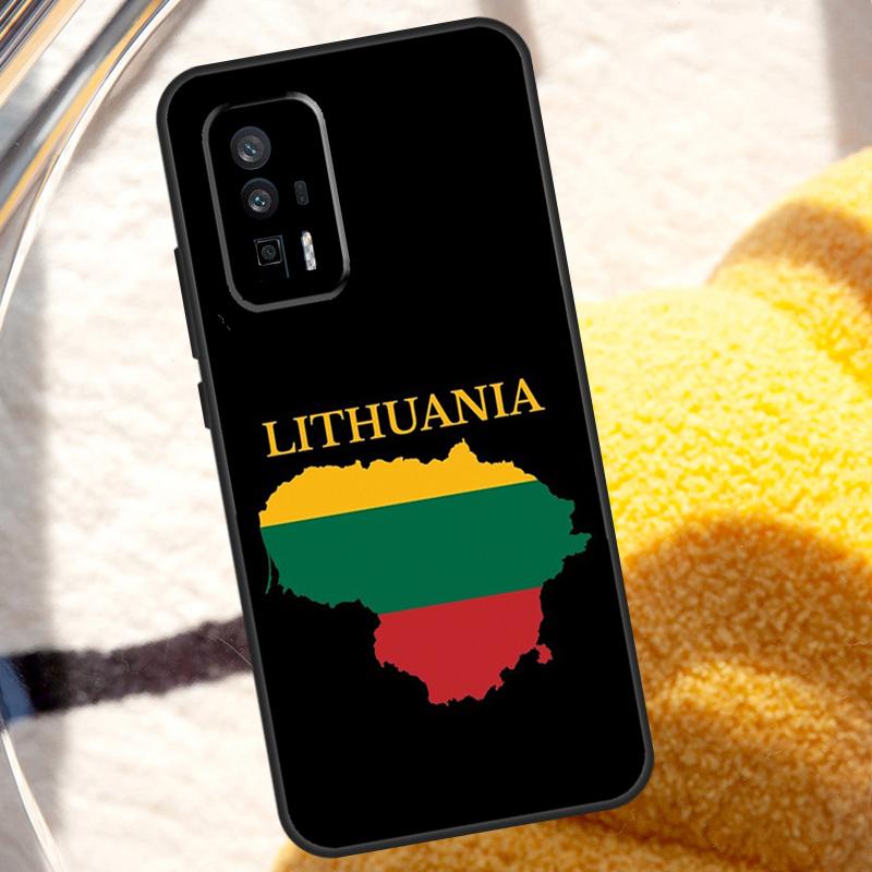 Lithuania Flag Case For POCO X6 M6 X3 Pro X5 F3 F5 M5s Xiaomi 13 14 Ultra 12 Lite 11T 12T 13T Pro Cover