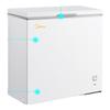 Midea Морозильный ларь 203 л Low Frost для дома и коммерческого использования, штепсель CN (адаптер в комплекте)