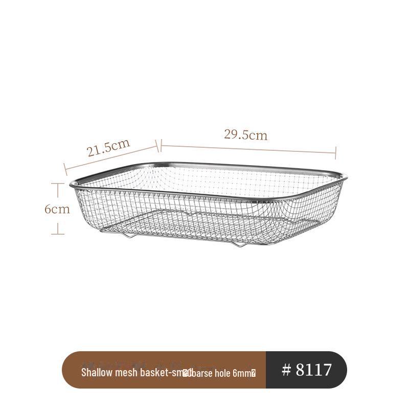 Подставка для кухонной мойки из нержавеющей стали и корзина для сушки овощей