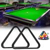 1,8/2/2,5-дюймовый пластиковый бильярдный шар, бильярдный стол, треугольная стойка, игровое оборудование