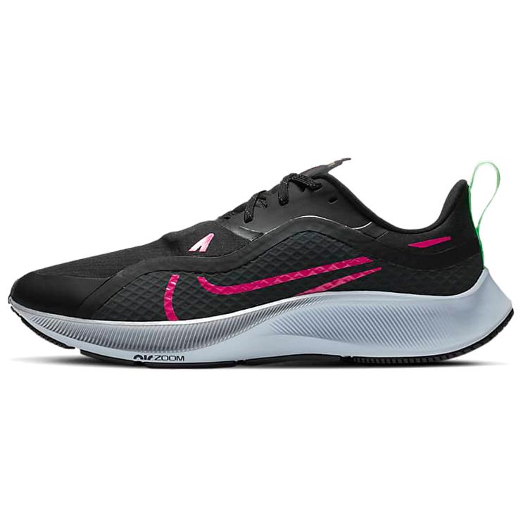 Nike Air Zoom Pegasus 37 Shield 'Черный Розовый Взрыв' (унисекс) Черный / Железо-серый / Обсидиановый туман / Розовый взрыв Беговые кроссовки CQ7935 003
