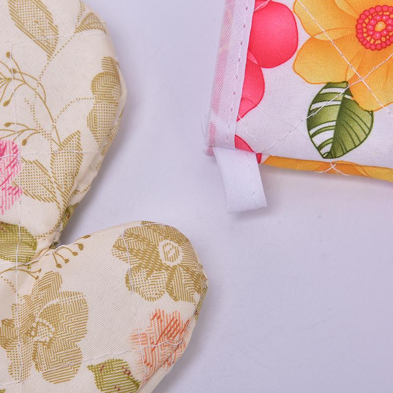 Перчатки для микроволновой печи, кухонные варежки, термостойкие нескользящие перчатки для выпечки