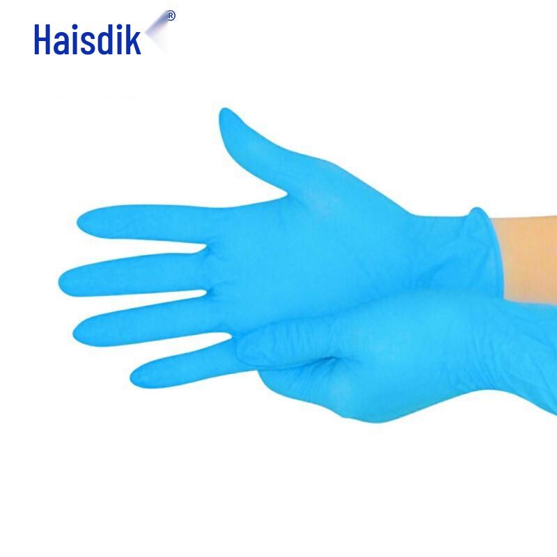 Одноразовые нитриловые перчатки HESDICK