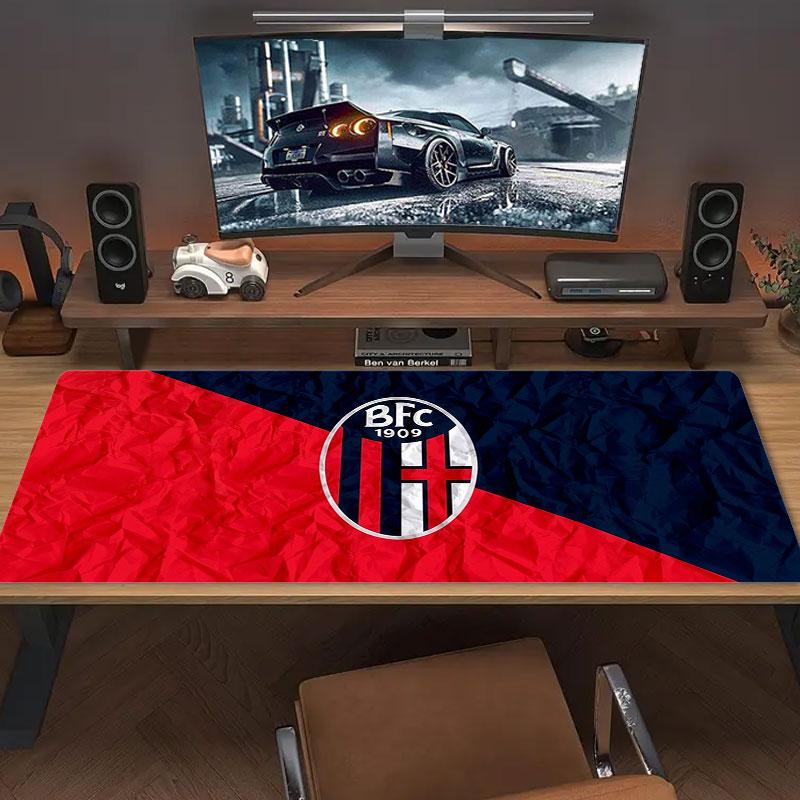 Bologna FC 1909 Большой Коврик для Мыши Большая Игровая Подушка для Стола Нескользящий Большой Коврик для Мыши для Ноутбука Планшета XXL Коврик Мини-ПК Игровой Коврик с Заблокированным Краем