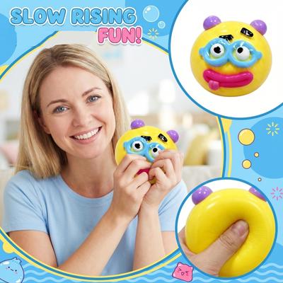 Игрушка для снятия стресса, успокаивающая, медленная, которую можно сжимать