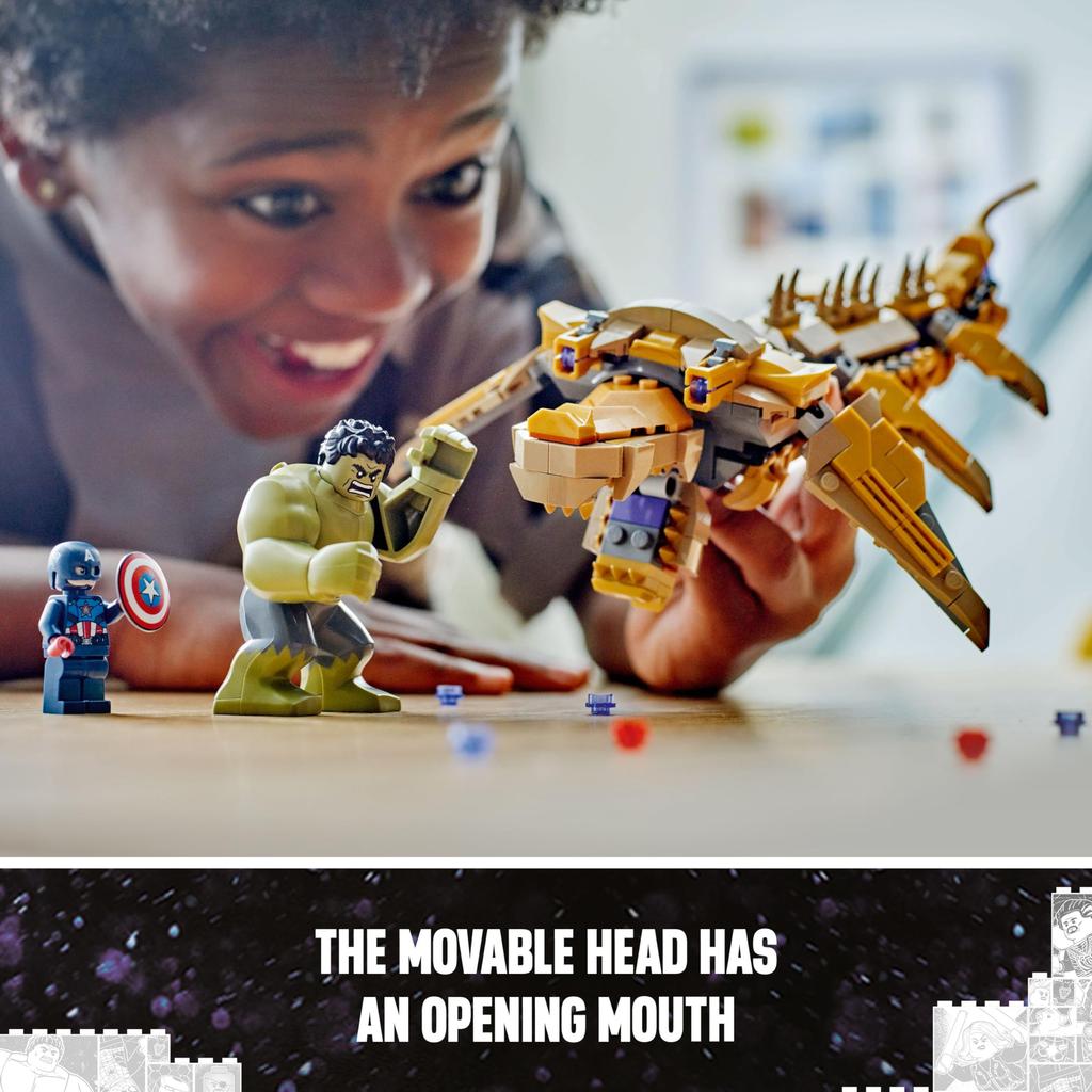 LEGO Super Heroes Battle of the Avengers and Leviathan Toy Toy Present Birthday Block Christmas Boys Girls Children 7 Years Old 8 Years Old 9 Years