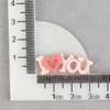 Hot Sale Baby I Love You Logo Letter Flat Back Resin Cabochon Valentine's Day Holiday Decorative Souvenir Artificial Style