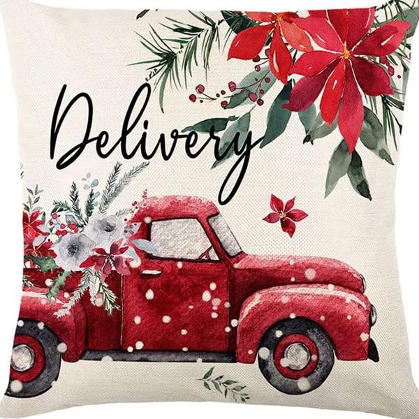 New Christmas Pillowcase Bedroom Sofa Decoration Cushion Bed Backrest Festive Decoration