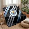 Manchester City Theme blanket Soft Flannel Blanket Plush Throw Blanket Cozy Sofa Bed Blanket for Home Decor