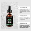 Men's Beard Oil Set – Deeply nourishes, smooths, moisturizes, and adds shine to beard hair while removing odor, showcasing masculine charm.
