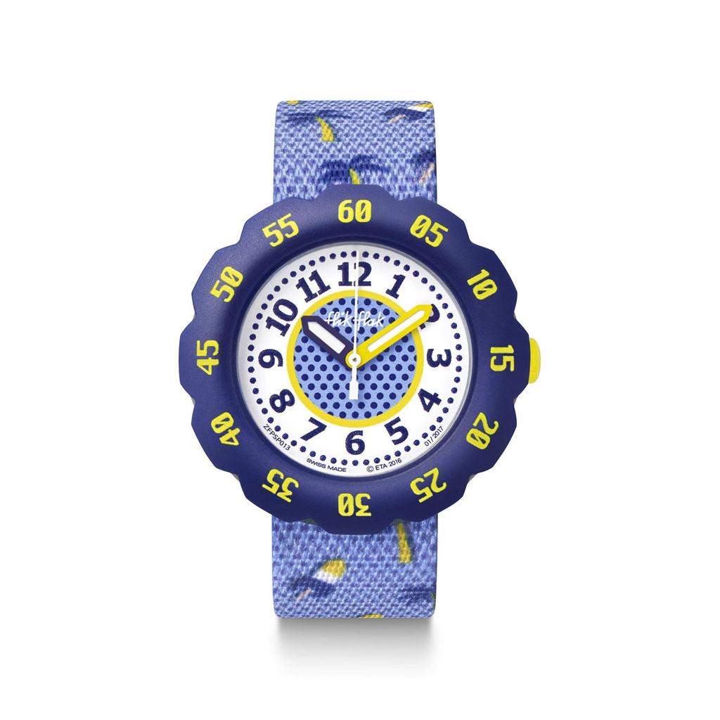 Детские часы Swatch Flik Flak ICY BEACH FPSP013D,